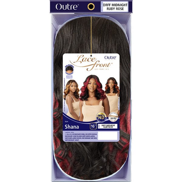 Outre Synthetic Swiss HD Lace Front Wig - SHANA - Mose Wig