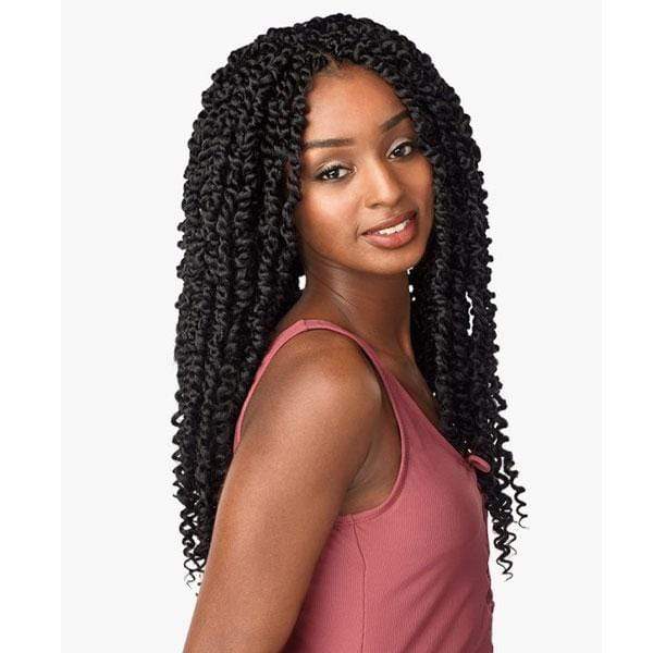 Sensationnel Lulutress Synthetic Crochet Braid - PASSION TWIST 18 - Mose Wig