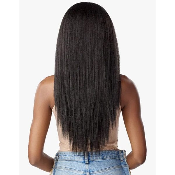 Sensationnel Kinky Edges Kinks & Co 13x6 HD Lace Front Wig - 13x6 KINKY STRAIGHT 24