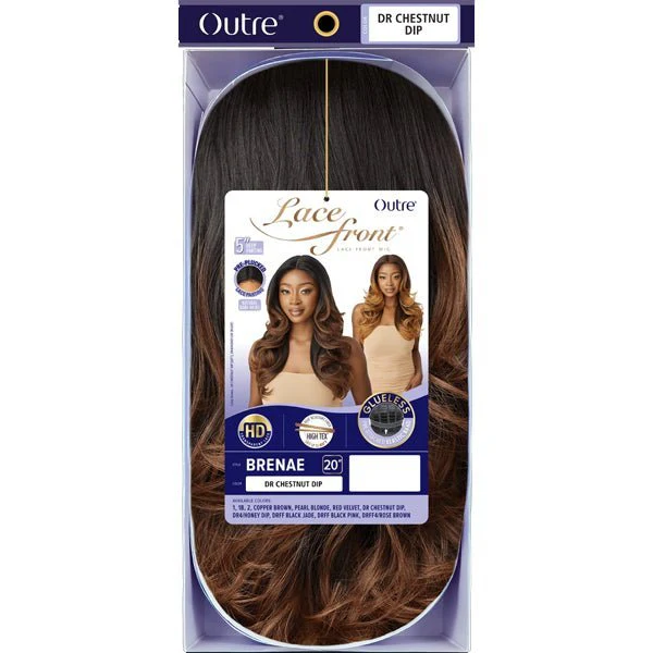Outre Synthetic Swiss HD Lace Front Wig - BRENAE - Mose Wig