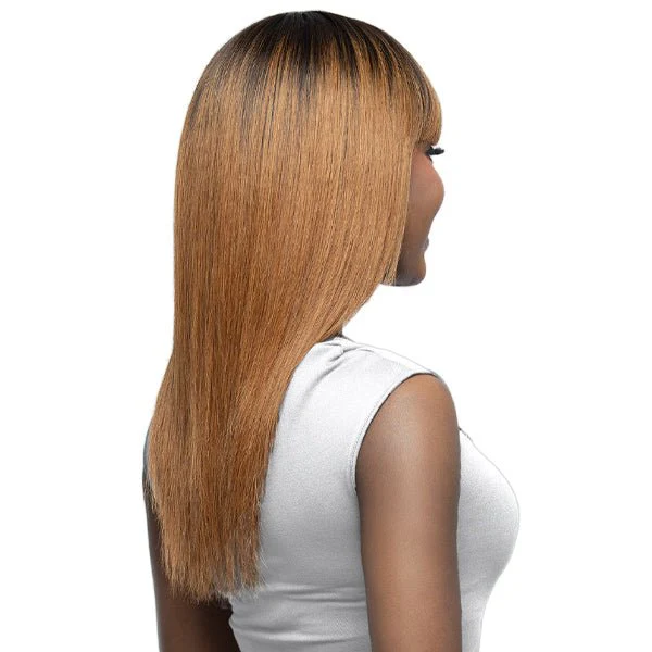 Bobbi Boss 100% Human Hair Wig - MH102 STRAIGHT 20 - Mose Wig
