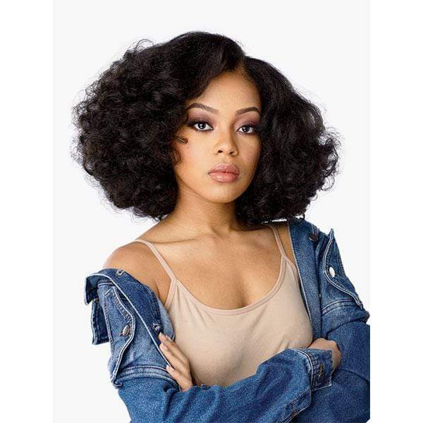 Sensationnel Empress Curls Kinks & CO Textured Synthetic Lace Front Wig - BOSS LADY - Clearance - Mose Wig