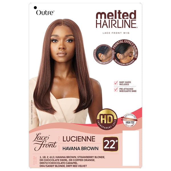 Outre Synthetic Melted Hairline HD Lace Front Wig - LUCIENNE - Clearance - Mose Wig