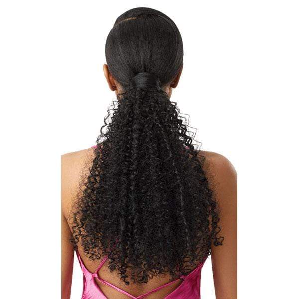 Outre Pretty Quick Synthetic Wrap Ponytail - BOHEMIAN COILS 18