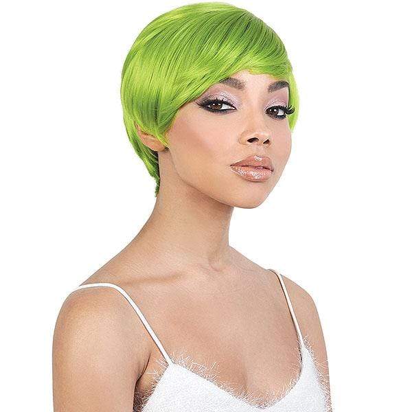 Motown Tress Curlable Synthetic Full Wig - SASSY - Clearance - Mose Wig