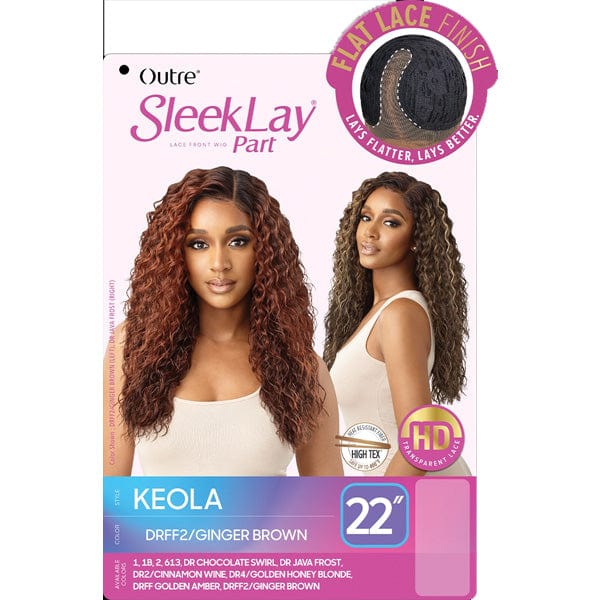 Outre Synthetic Sleeklay Part HD Lace Front Wig - KEOLA - Mose Wig