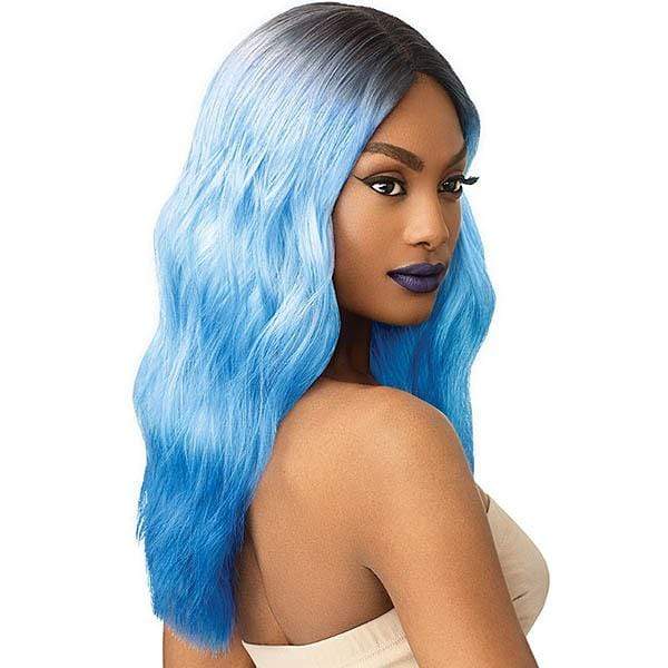 Outre Color Bomb Synthetic Swiss Lace Front Wig - CELESTE - Mose Wig
