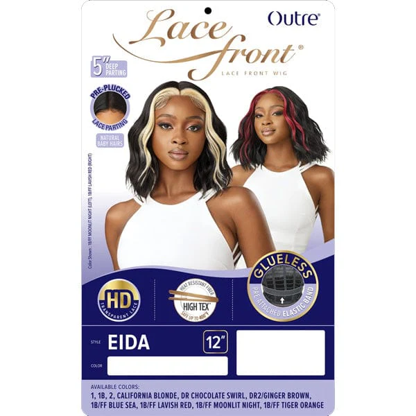 Outre Synthetic Swiss HD Lace Front Wig - EIDA - Mose Wig