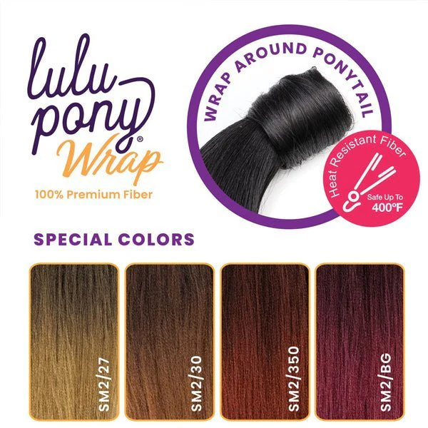 Sensationnel Synthetic Ponytail Lulu Pony Wrap - WRAP 009 - Mose Wig
