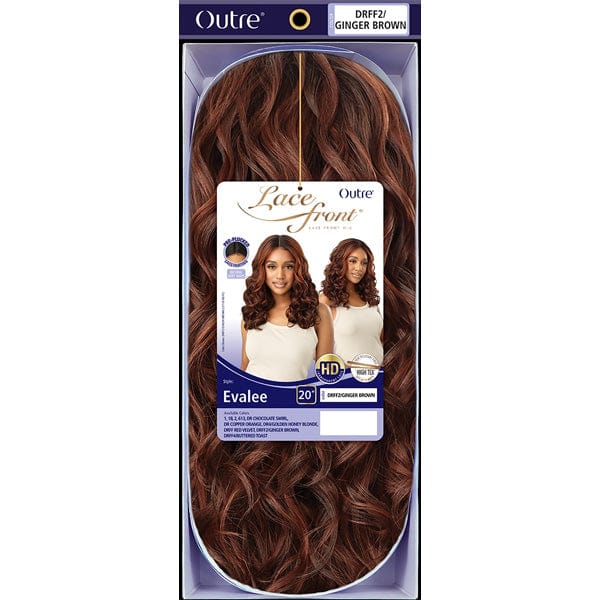 Outre Synthetic Swiss HD Lace Front Wig - EVALEE - Mose Wig