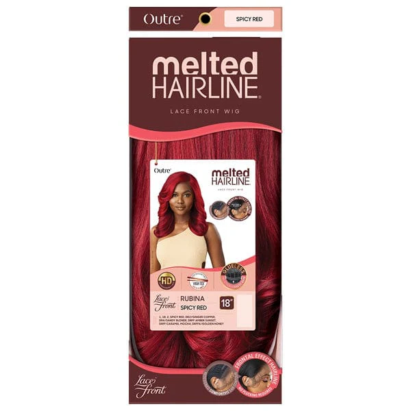 Outre Synthetic Melted Hairline HD Lace Front Wig - RUBINA - Mose Wig