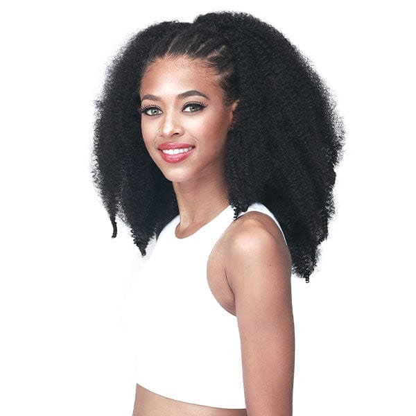 Bobbi Boss Miss Origin Tress Up Human Hair Blend Ponytail - L&T AFRO TWISTA - Mose Wig