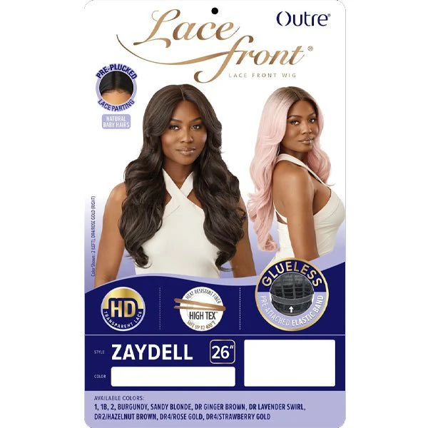 Outre Synthetic Swiss HD Lace Front Wig - ZAYDELL - Mose Wig
