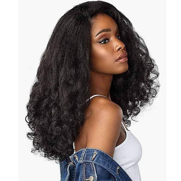 Sensationnel Instant Weave Curls Kinks & CO Synthetic Half Wig - HEART BREAKER - Clearance - Mose Wig