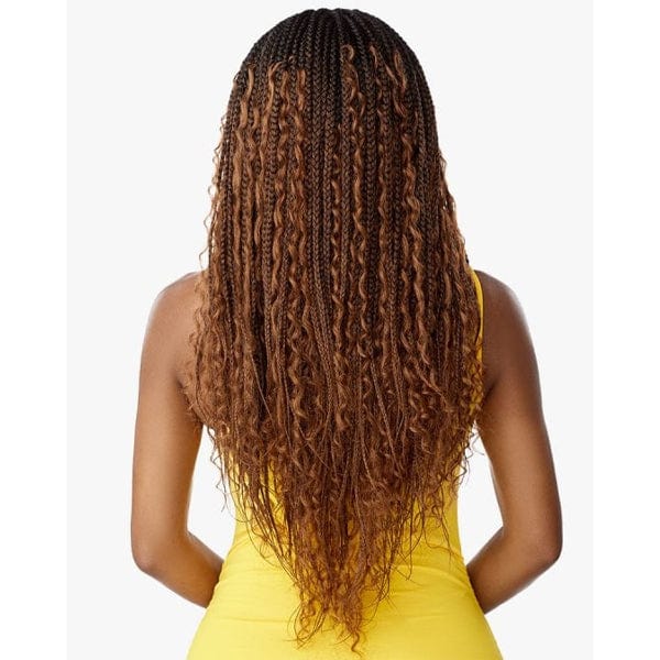Sensationnel Cloud 9 4x4 Braid Lace Front Wig - MERMAID BOX BRAID 30�� - Mose Wig