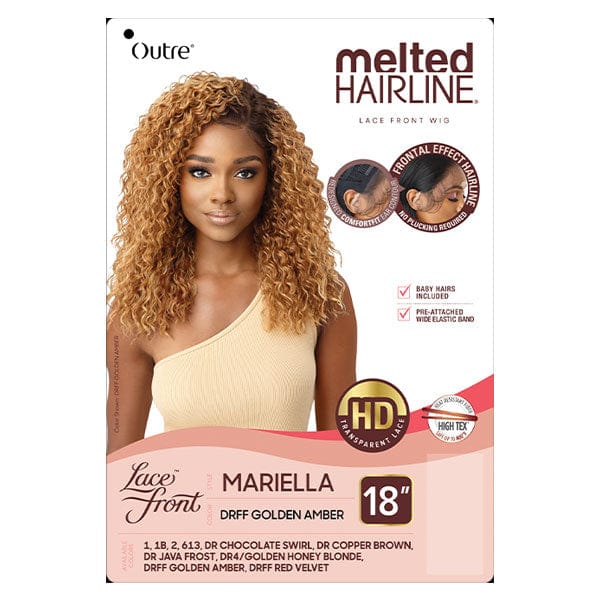 Outre Synthetic Melted Hairline HD Lace Front Wig - MARIELLA - Mose Wig
