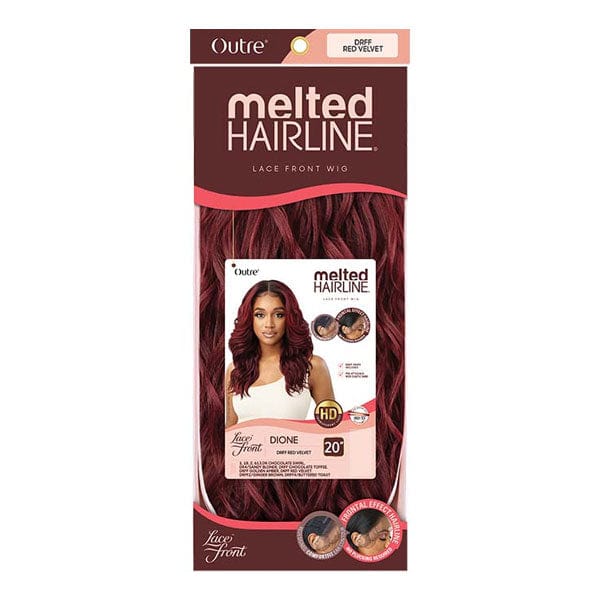 Outre Synthetic Melted Hairline HD Lace Front Wig - DIONE - Mose Wig