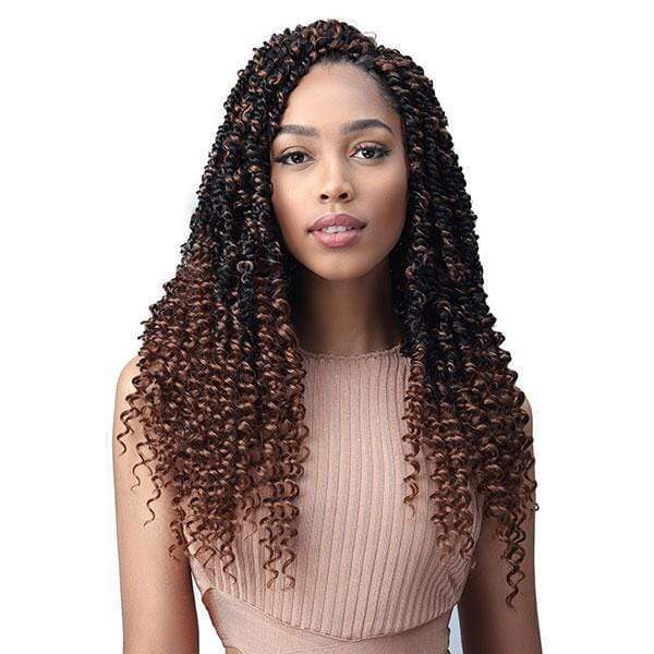 Bobbi Boss Synthetic Crochet Braid - 2X KNOTLESS PASSION TWIST 18 - Mose Wig