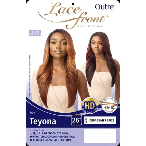 Outre Synthetic Swiss HD Lace Front Wig - TEYONA - Mose Wig