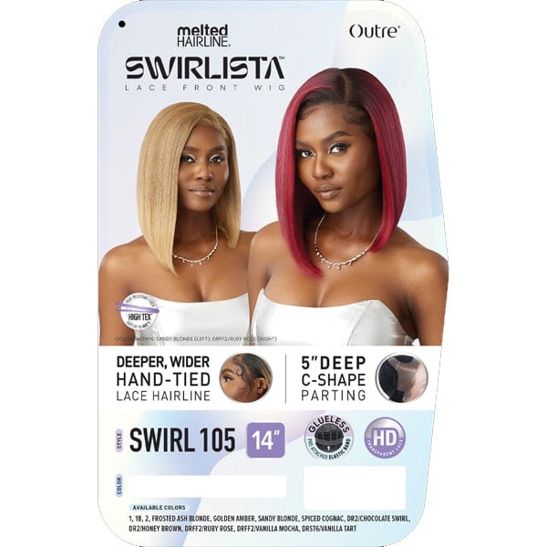 Outre Melted Hairline Synthetic Swirlista HD Lace Front Wig - SWIRL 105 - Mose Wig