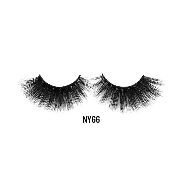Laflare 3D NY Mink Hair Eyelashes - (C) - Mose Wig