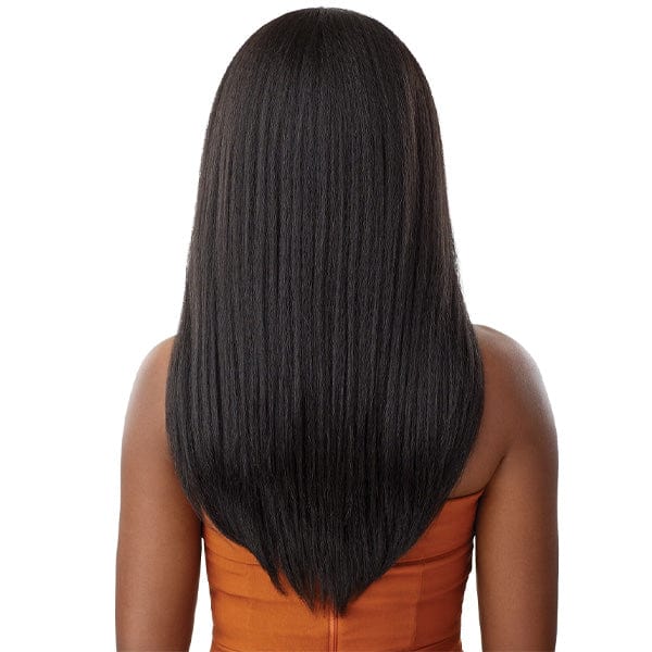 Outre Human Hair Blend 5x5 Lace Closure Wig - HHB KINKY STRAIGHT 24
