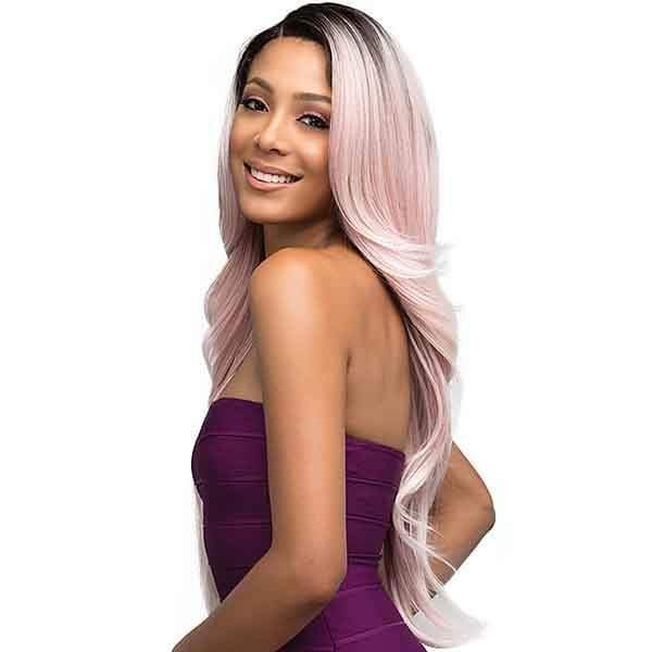 Bobbi Boss Human Hair Blend 13X4 Swiss Lace Front Wig - MLF320 PENELOPE - Mose Wig
