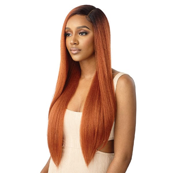 Outre Synthetic Swiss HD Lace Front Wig - NATURAL YAKI 30