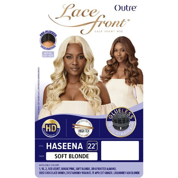 Outre Synthetic Swiss HD Lace Front Wig - HASEENA - Mose Wig
