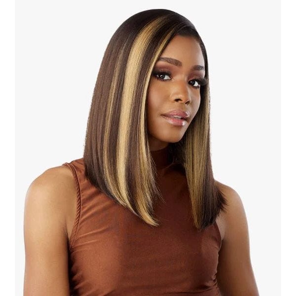 Sensationnel Cloud9 What Lace Human Hair Blend 13x6 Frontal Lace Wig - SHIYANA 14�� - Mose Wig