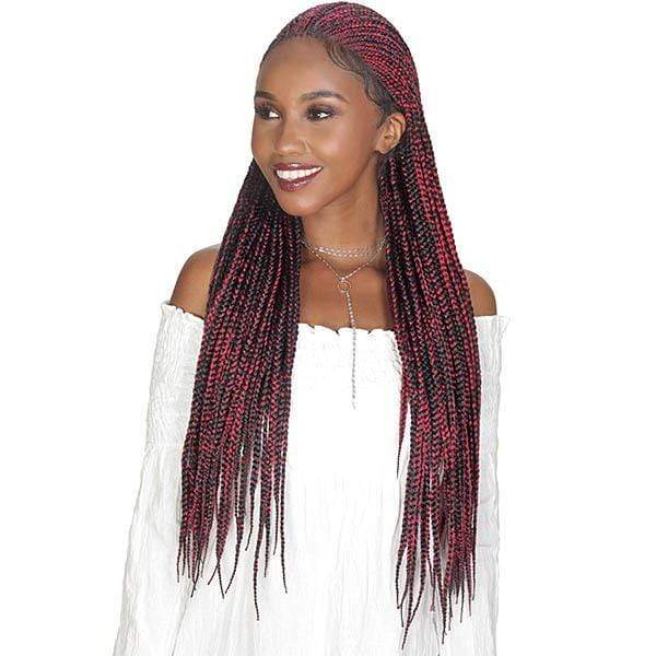 Zury Sis Diva Collection Synthetic Hair Lace Front Wig - DIVA LACE FULANI BOX 30 - Mose Wig