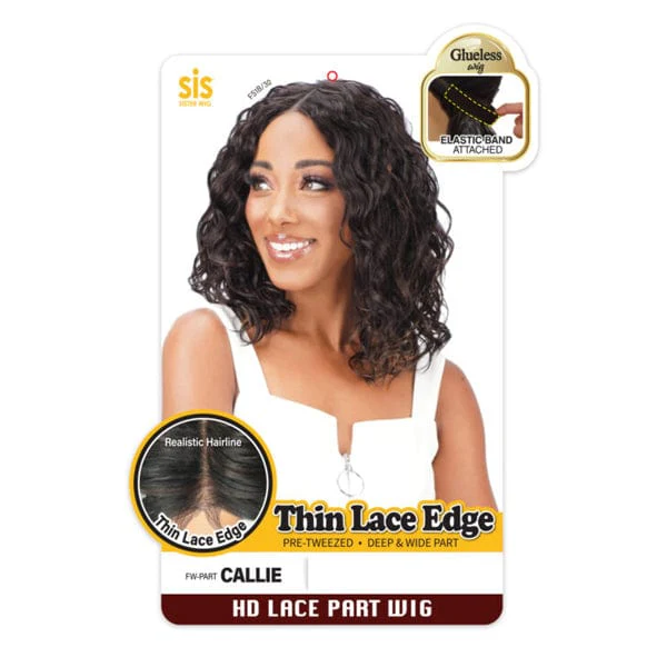 Zury Sis Synthetic Thin Lace Edge Glueless HD Lace Part Wig - CALLIE - Mose Wig