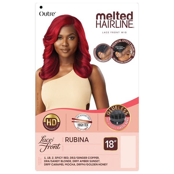 Outre Synthetic Melted Hairline HD Lace Front Wig - RUBINA - Mose Wig