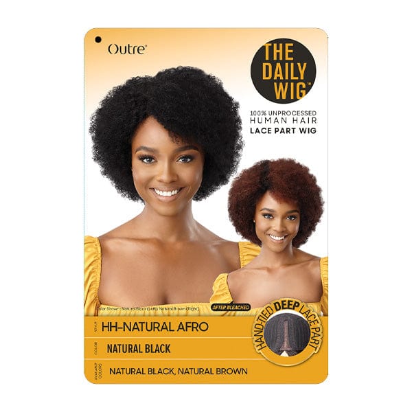 Outre The Daily Wig 100% Human Hair Wig - NATURAL AFRO - Mose Wig