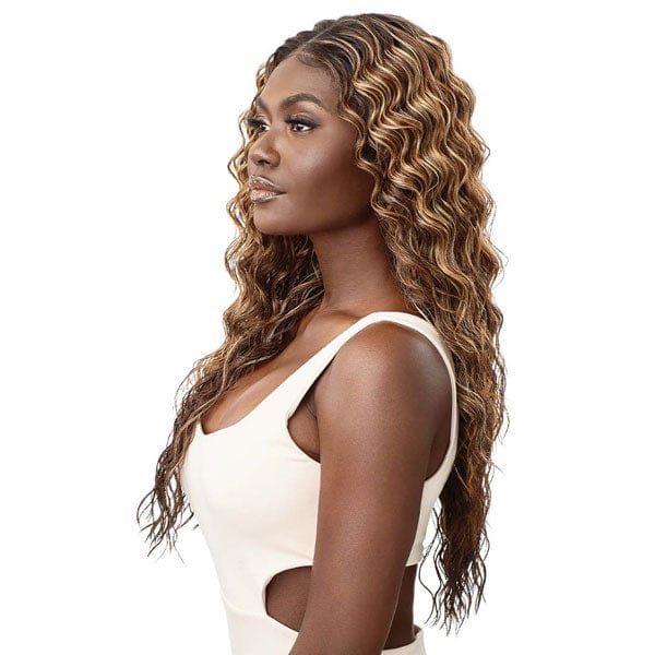 Outre Human Hair Blend 360 Lace Front Wig - ANDREINA - Mose Wig