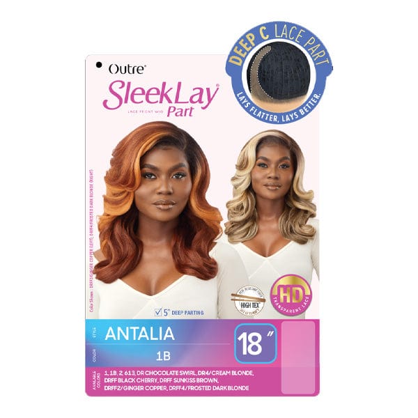 Outre Synthetic Sleeklay Part HD Lace Front Wig - ANTALIA - Mose Wig