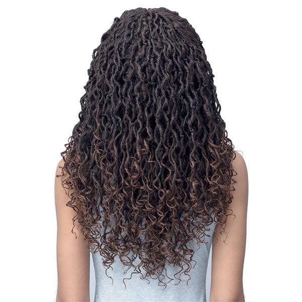 Bobbi Boss Synthetic Hair Lace Front Wig - MLF622 MICRO LOCS FEATHER TIPS 22 - Mose Wig
