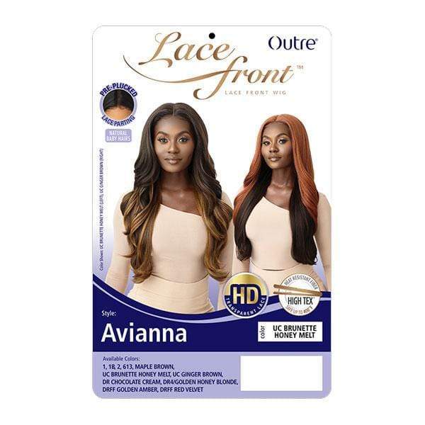 Outre Synthetic Swiss HD Lace Front Wig - AVIANNA - Mose Wig