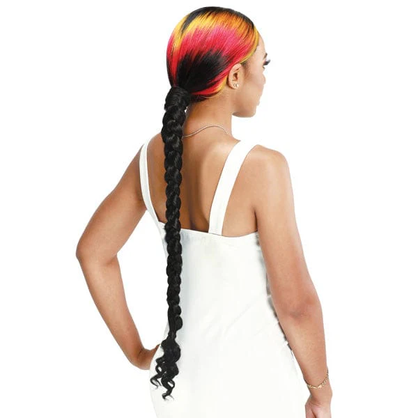 Zury Sis Braid Pony Synthetic HD Lace Front Wig - LF RWANDA - Mose Wig