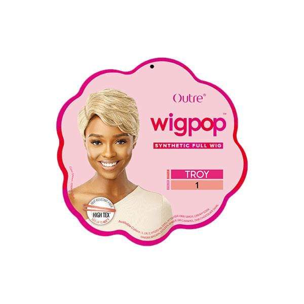 Outre Wigpop Synthetic Hair Full Wig - TROY - Mose Wig
