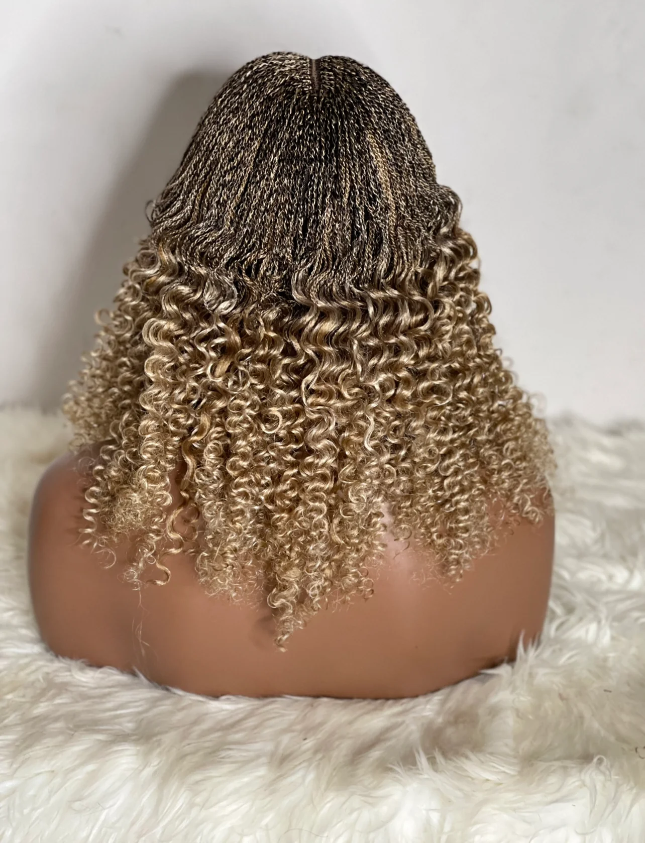 Kandy Micro Twist - Blonde Braided Wig - Mose Wig