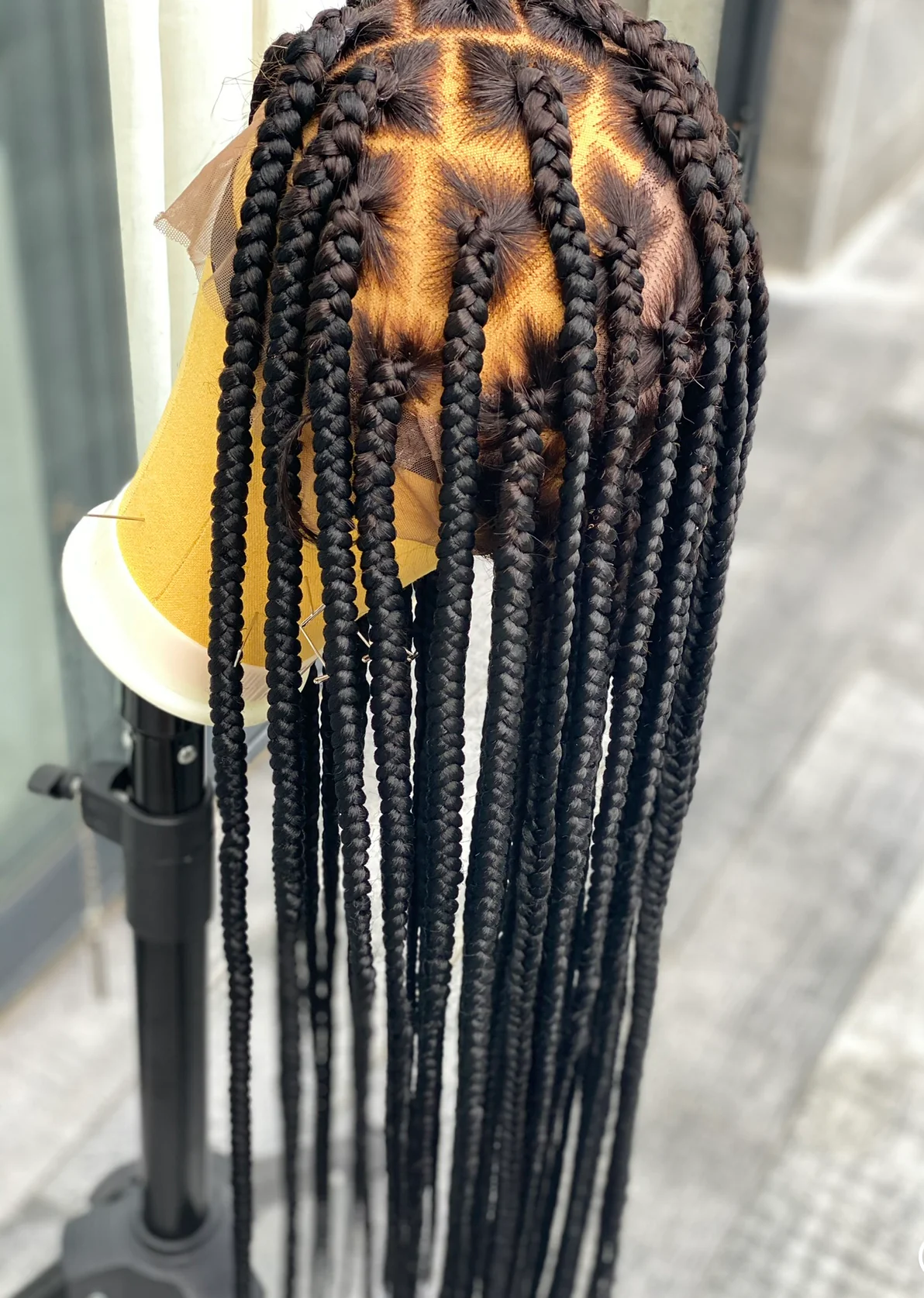 Jumbo Knotless Braided Wig - Mose Wig