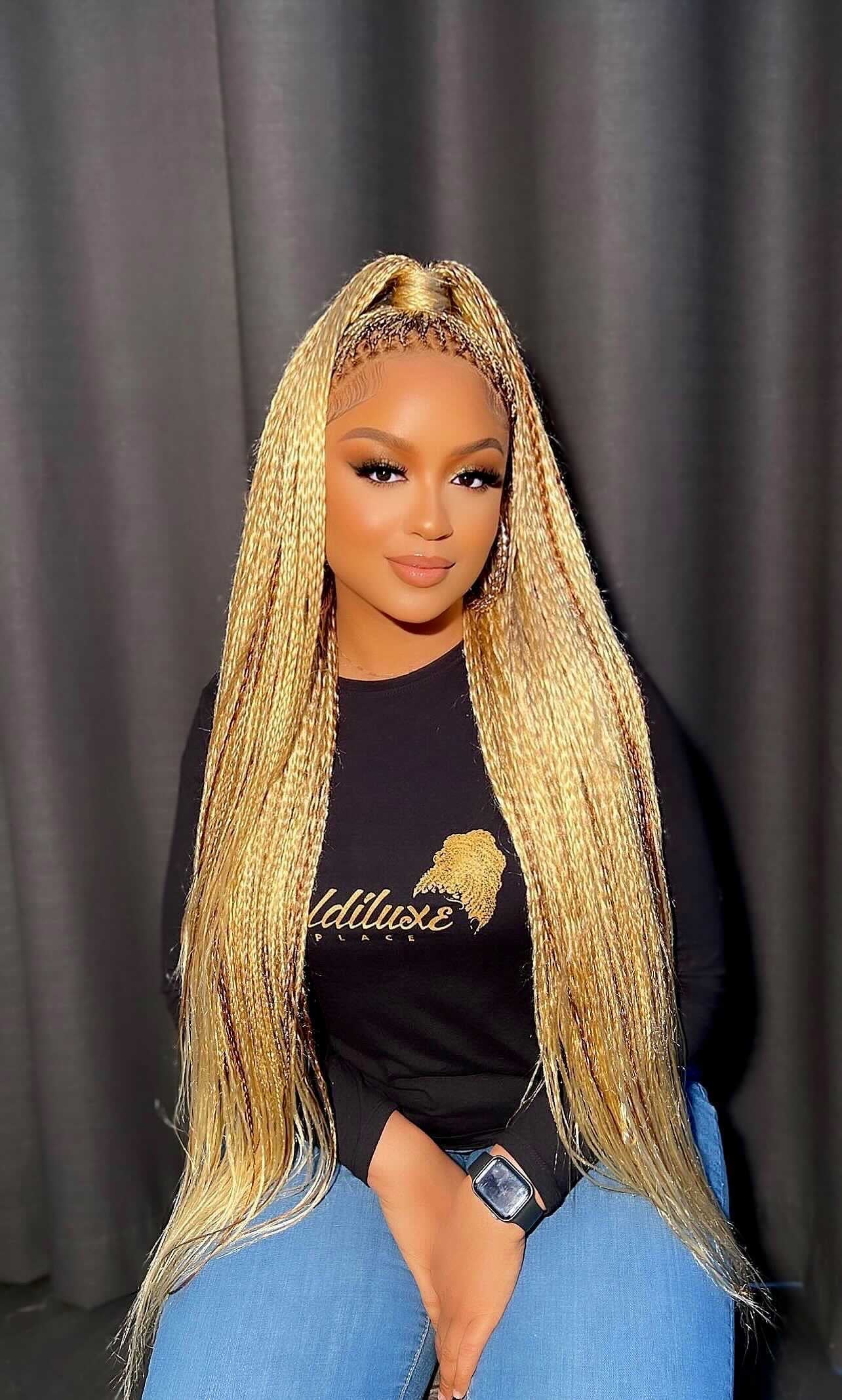 Knotless Loose Braids Unit - Mose Wig