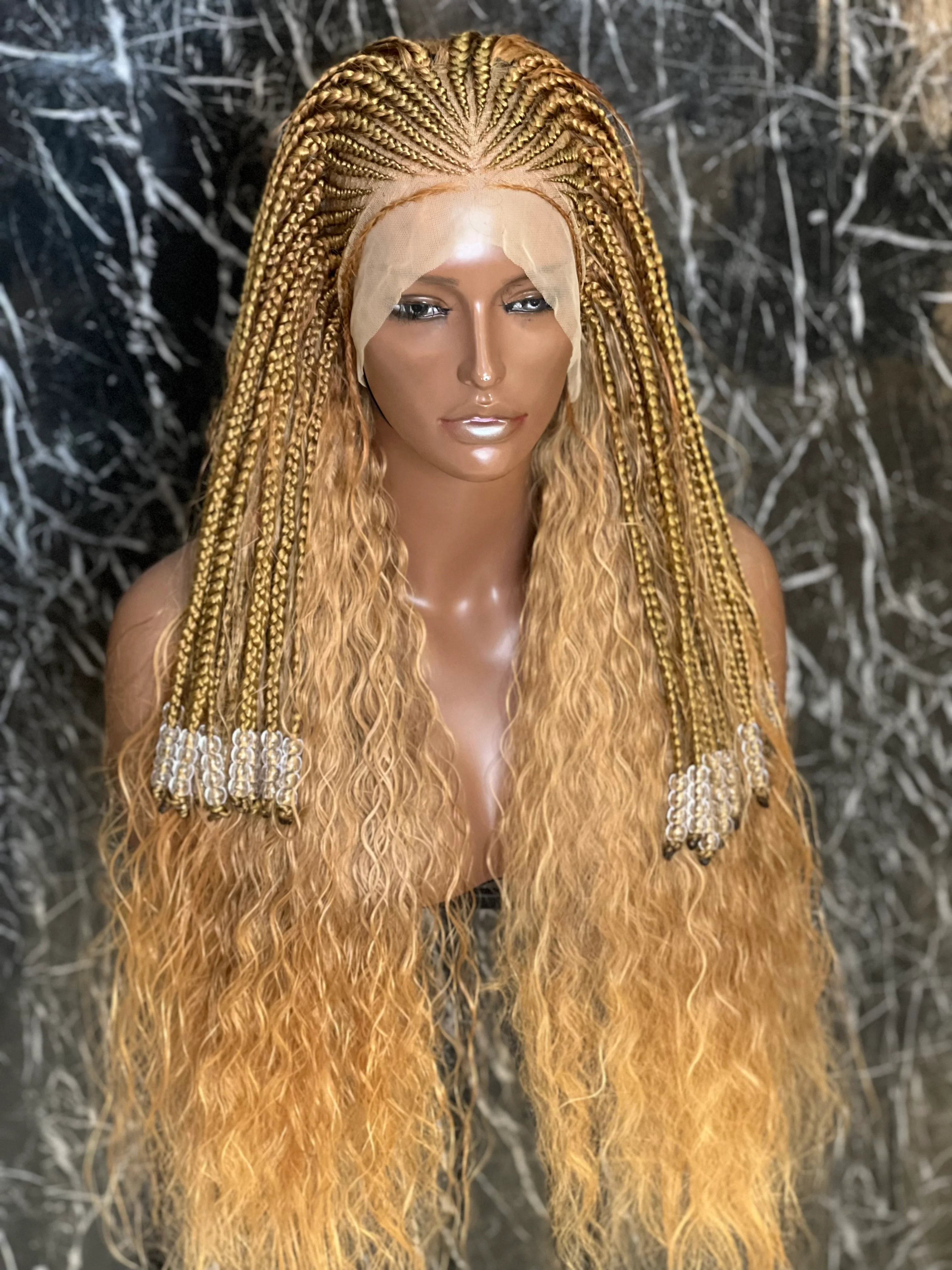Ella 2 Cornrow Unit - Braided Wig - Mose Wig