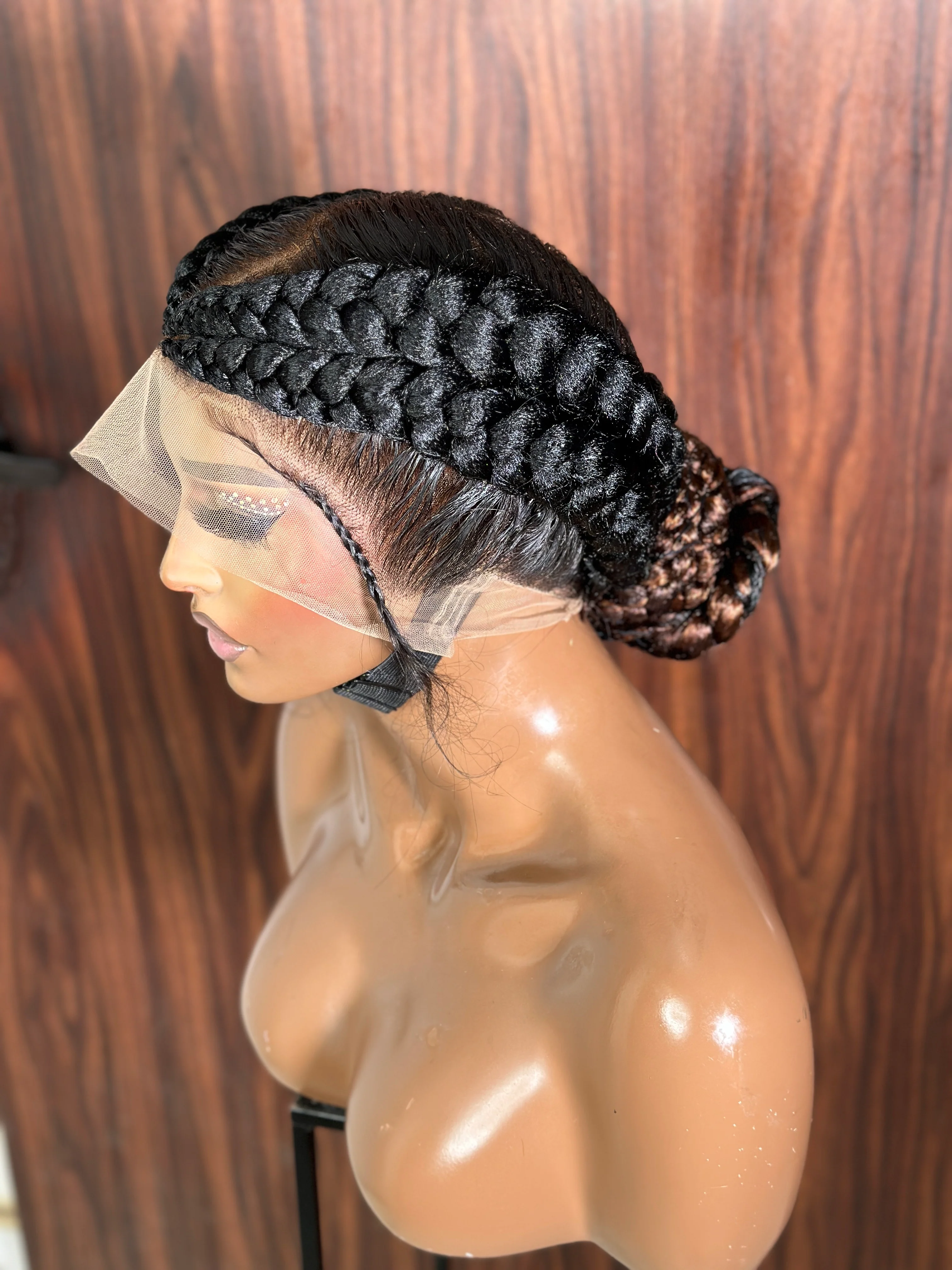 Jodie unit - stitch braids cornrow wig - Mose Wig