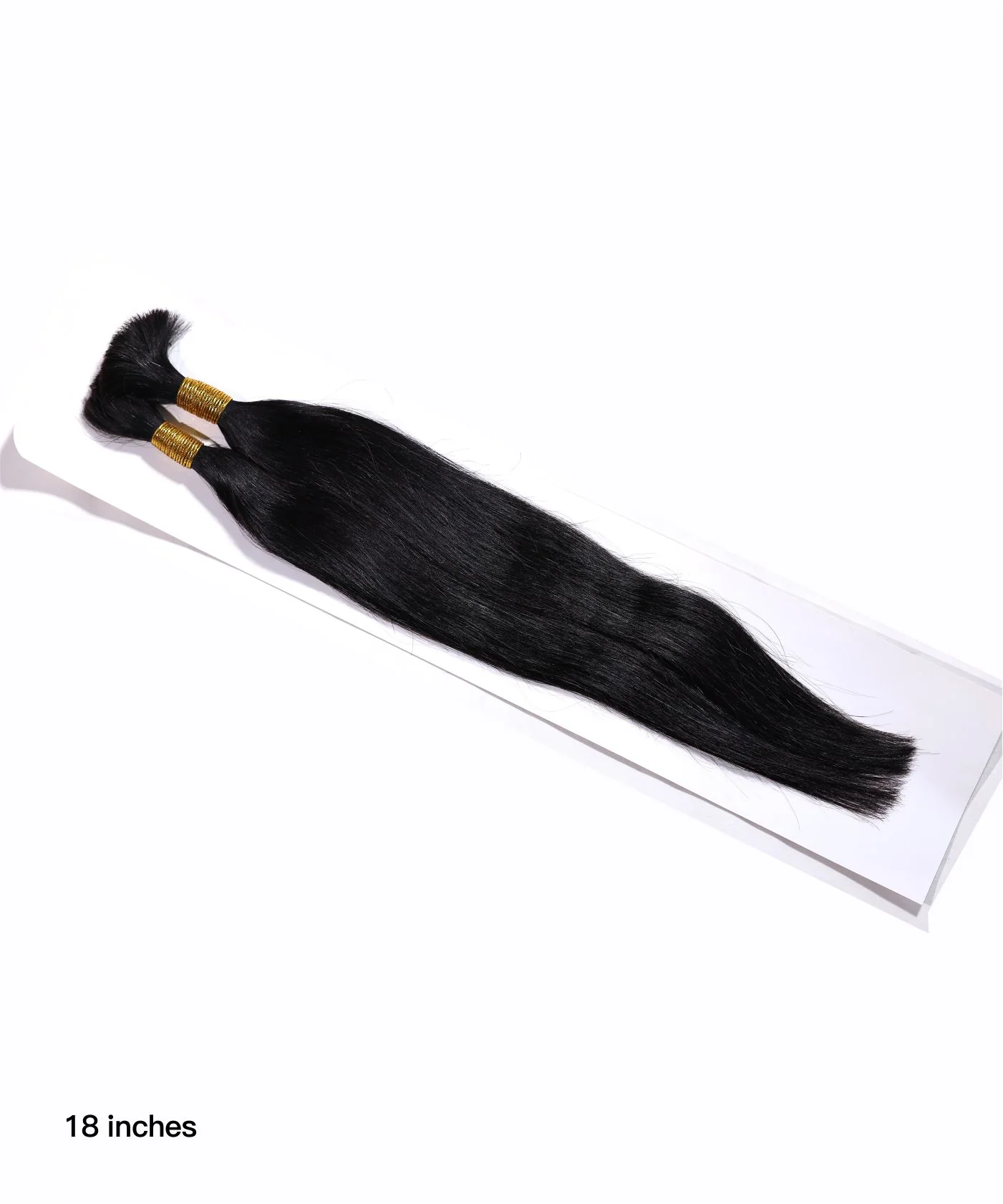 Natural Black 1B# Bulk Hair Extensions for Braiding (Scheduled to ship in 1-2 weeks) - Mose Wig