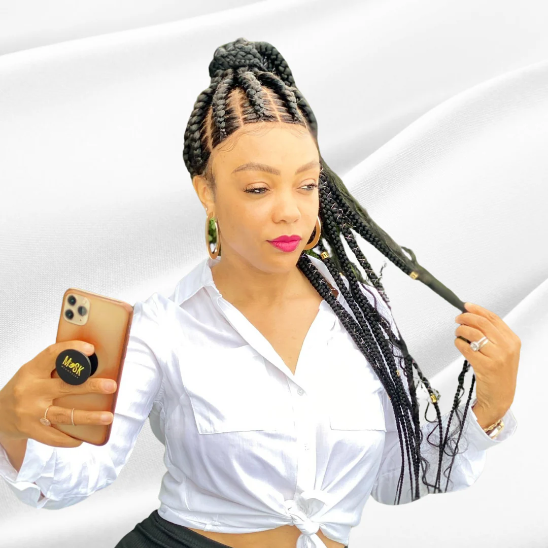 Yide Stitch Braid - Cornrow Wig - Mose Wig