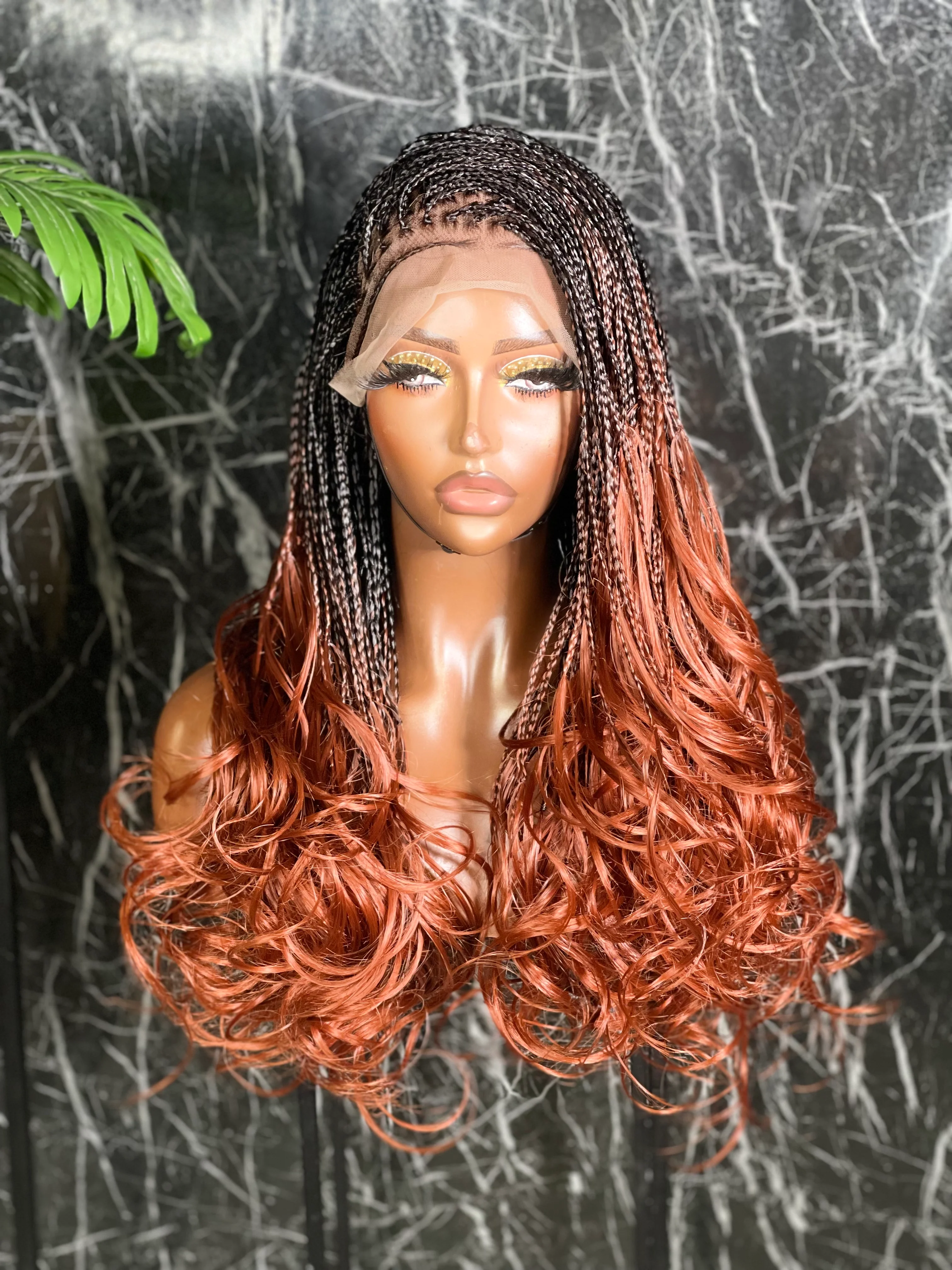 Sisi Wavy petite- Knotless Braids unit - Mose Wig