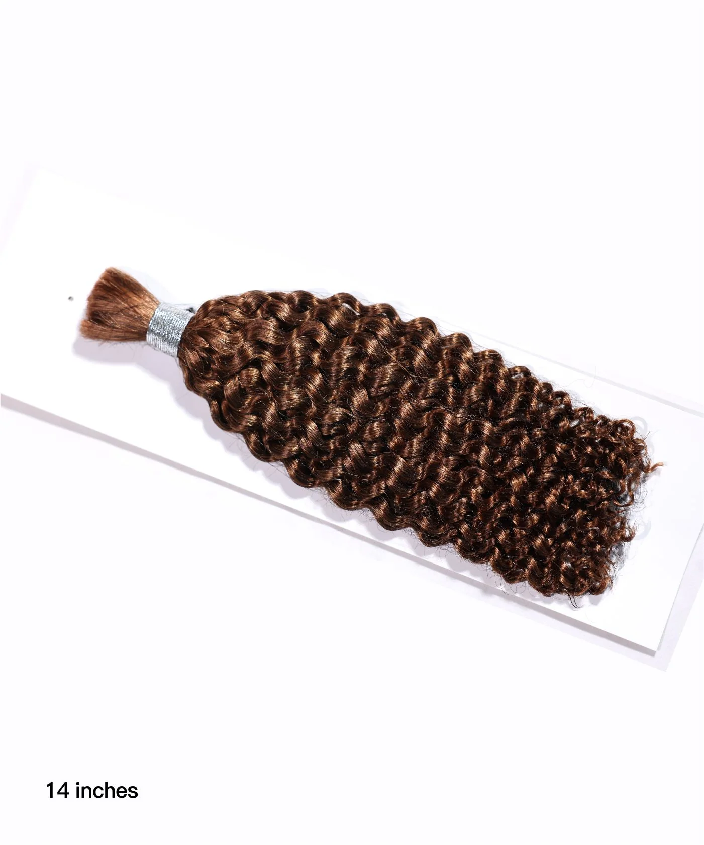 Brown #30 Bulk Hair Extensions 100% Virgin Human Braiding Hair  (Scheduled to ship in 1-2 weeks) - Mose Wig