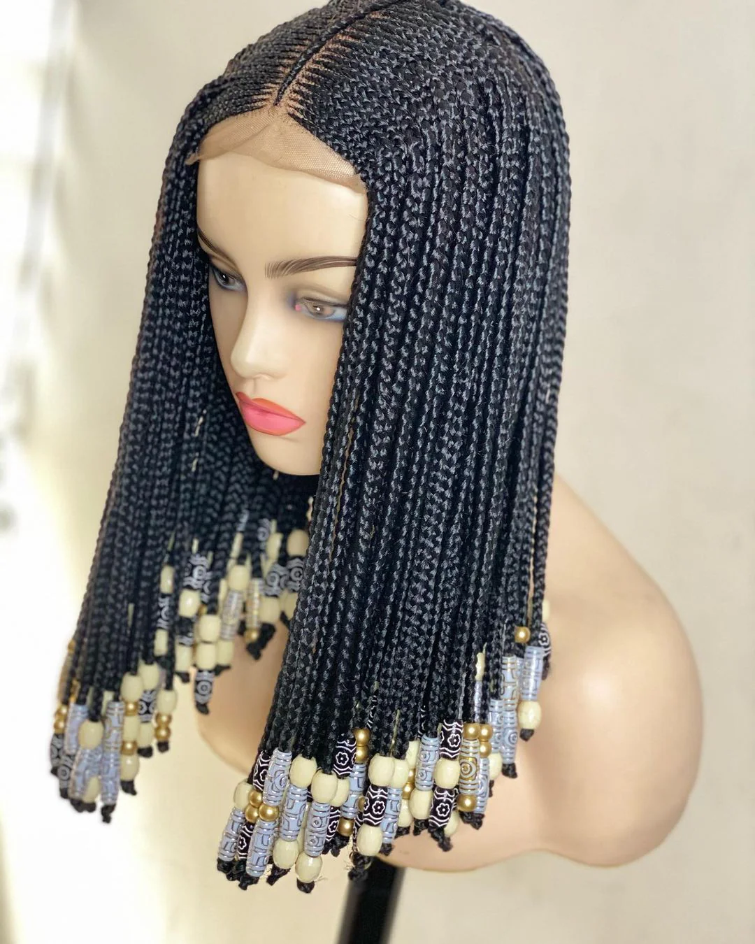 Tribal cornrow II - Braided Wig - Mose Wig